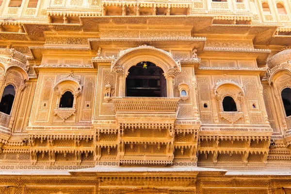 Αρχιτεκτονική Του Jaisalmer Fort Rajasthan Ινδία — Φωτογραφία Αρχείου