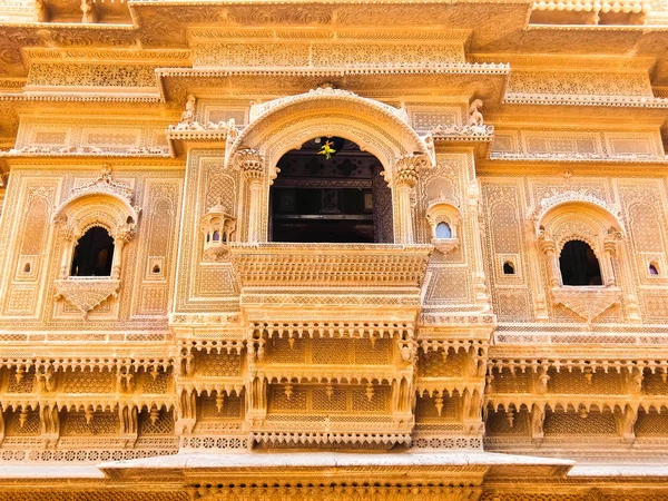 Arsitektur Benteng Jaisalmer Rajasthan India — Stok Foto