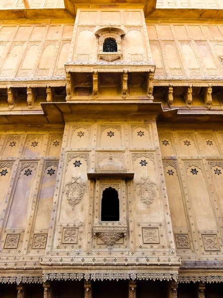 Jaisalmer India Circa Marzo 2018 Bellissima Architettura Patwon Haveli Jaisalmer — Foto Stock