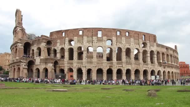 Rom Italien Circa Maj 2019 Utsikt Över Colosseum Rom — Stockvideo