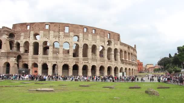 Рим Италия Май 2019 Года Вид Колизей Риме — стоковое видео