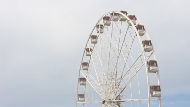 Rimini Olaszország Circa Június 2019 Ferris Kerék Megtekintése Riminiben — Stock videók