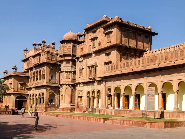 Bikaner India Circa Marzo 2018 Architettura Tradizionale Bikaner — Foto Stock