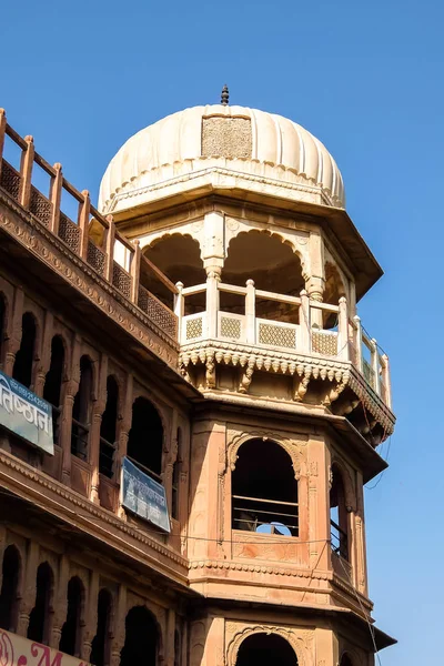 Bikaner Intia Circa Maaliskuu 2018 Perinteinen Arkkitehtuuri Bikaner — kuvapankkivalokuva