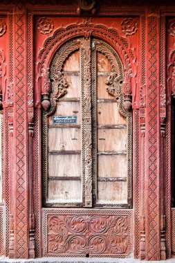 Bikaner, Hindistan - Mart 2018. Bikaner 'in geleneksel mimarisi.