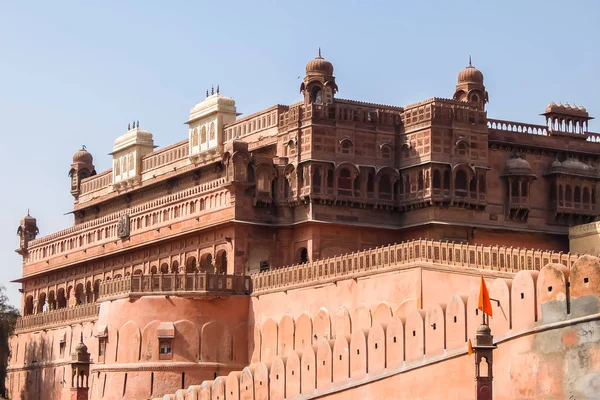 Bikaner India Circa March 2018 Arhitectura Frumoasă Fortului Junagarh — Fotografie, imagine de stoc