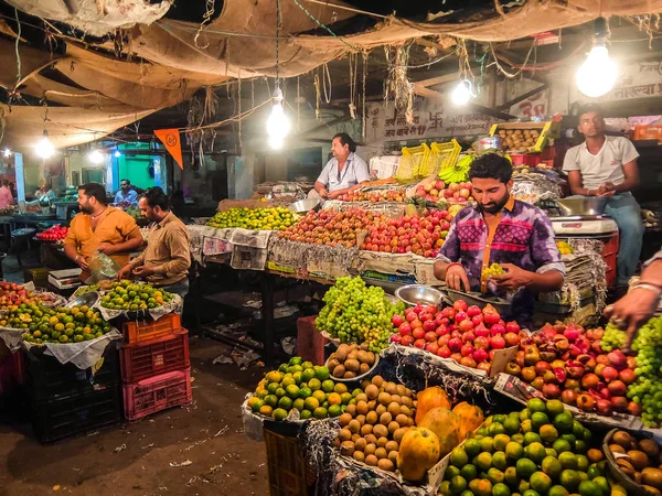 Bikaner India Circa Marzo 2018 Mercado Verduras Bikaner — Foto de Stock