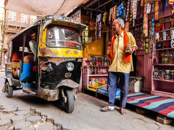 ビカナー インド 2018年3月頃 ビカナーの狭い通りの人々 — ストック写真