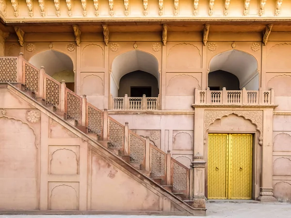 Bikaner India Circa Marzo 2018 Bella Architettura Del Forte Junagarh — Foto Stock