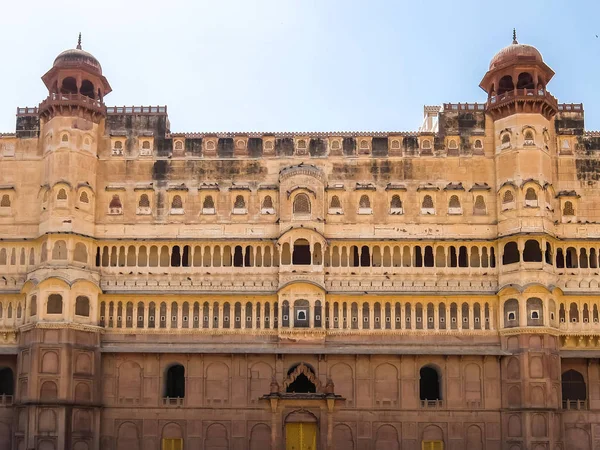 Bikaner India Circa Marzo 2018 Bella Architettura Del Forte Junagarh — Foto Stock