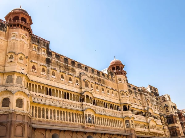 Bikaner India Circa Marzo 2018 Hermosa Arquitectura Del Fuerte Junagarh —  Fotos de Stock