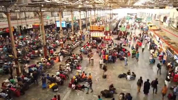 Chennai Indien Circa Dezember 2019 Blick Auf Den Hauptbahnhof Von — Stockvideo