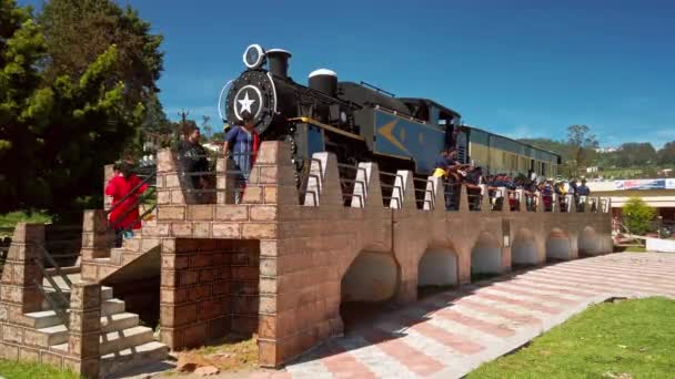 Udagamandalam Tamil Nadu India Circa Diciembre 2019 Vista Udagamandalam Estación — Vídeos de Stock