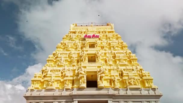 Rameshwaram India Circa December 2019 Rameshwaram的Arulmigu Ramanathasp Org寺景观 — 图库视频影像