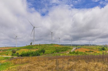 Rüzgar türbini ile temiz enerji