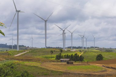 Rüzgar türbini ile temiz enerji