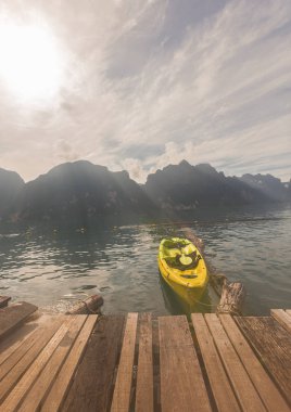 Güzel tatil gün Khao Sok Milli Parkı'nda, Suratthani, Tayland