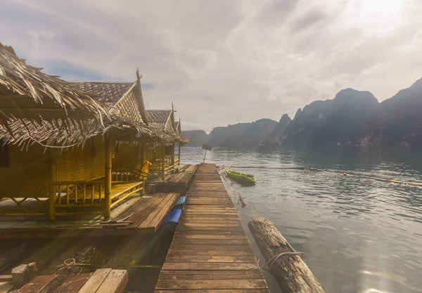 Krásný Svátek Den Khao Sok National Park Suratthani Thajsko — Stock fotografie