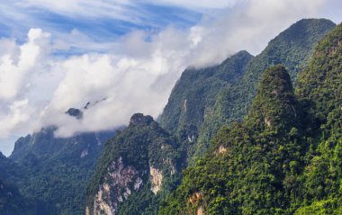 Güzel tatil gün Khao Sok Milli Parkı'nda, Suratthani, Tayland