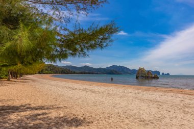 Nopparat Thara Beach öğle, Krabi il, Tayland