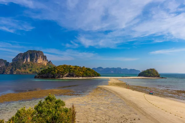 Overview Koh Poda Nearby Islands Especially Koh Kai Koh Thap — Stock Photo, Image