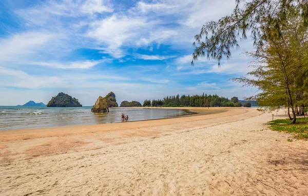 Playa Nopparat Thara Mediodía Provincia Krabi Tailandia — Foto de Stock