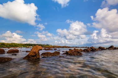 Koh Mak, Trat, Tayland'da mutlu tatiller