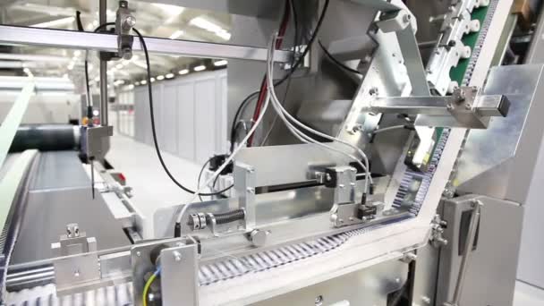 Automatizované Výrobní Linky Moderní Továrně — Stock video
