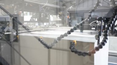 Baskı makinesi kağıt yaprak - baskı ve süreci hızlandırır çekti alır