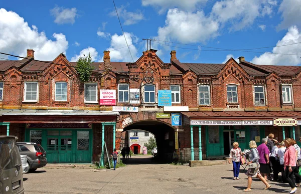 Kashin Russia July 2017 Shopping Arcade Built 1895 Still Perform — Stock Photo, Image