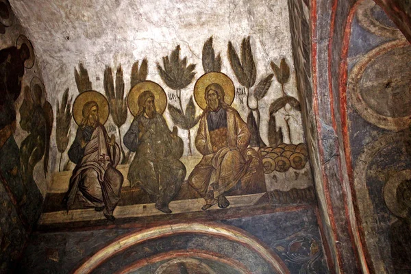 Fresk Andrei Rublev tarafından detay