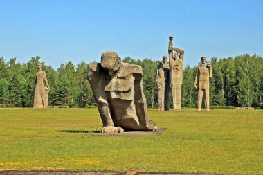Letonya 'da Salaspils anıt topluluğu