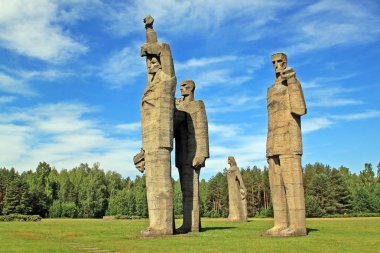 Letonya 'da Salaspils anıt topluluğu