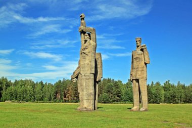 Letonya 'da Salaspils anıt topluluğu