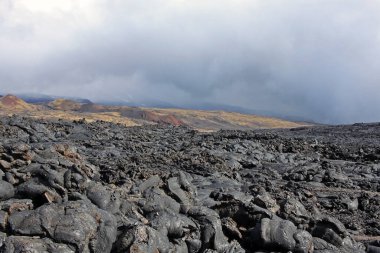 Lav alanı, 2012-2013 yılları arasında meydana gelen Tolbachik patlamasından sonra oluşmuştur. Kamçatka Yarımadası, Rusya