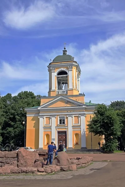Vyborg Russia July 2016 Cathedral Saints Peter Paul Only Surviving — Stock Photo, Image