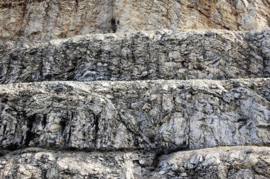 Yunanistan 'ın Moreloponnese kentindeki karayolu genişletme sahası.