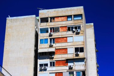 Atina, Yunanistan 'daki apartman manzarası, 12 Mart 2020.