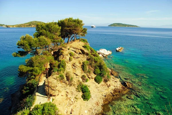 Greece Skiathos Island View Skiathos Town May 2012 — Stock Photo, Image