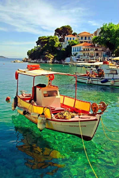 Greece Skiathos Island See Skiathos Town May 2012 — 스톡 사진