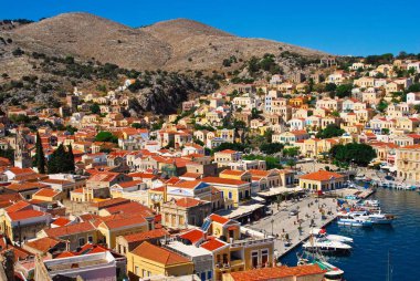 Yunanistan, Suriye adası, Suriye manzarası.