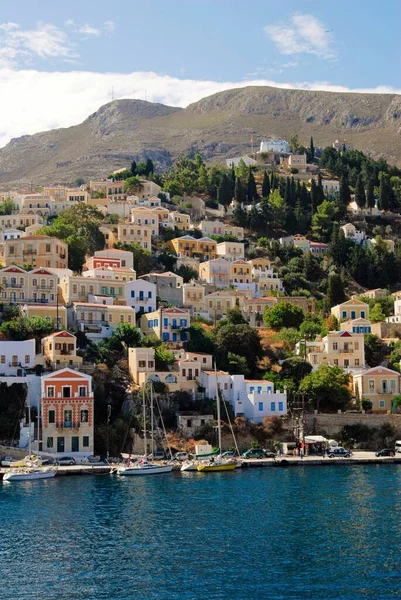 Greece Symi Island View Town Symi — Stock Photo, Image