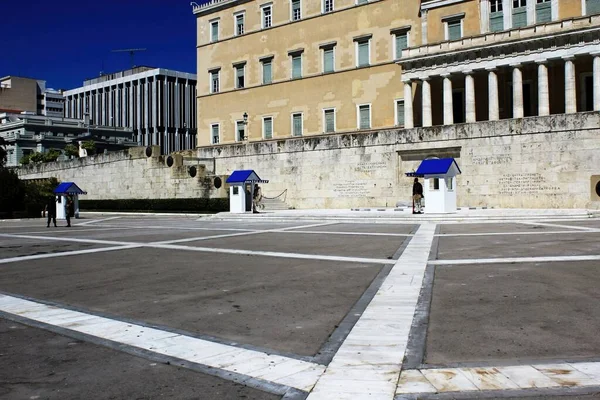 Grecia Atene Giugno 2020 Uno Dei Luoghi Più Turistici Atene — Foto Stock