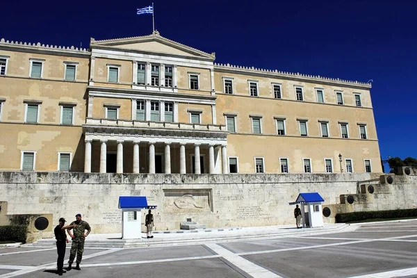Grecia Atene Giugno 2020 Uno Dei Luoghi Più Turistici Atene — Foto Stock