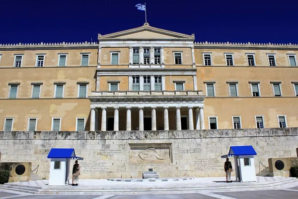Grecia Atene Giugno 2020 Uno Dei Luoghi Più Turistici Atene — Foto Stock