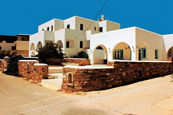 Greece Antiparos Island Apartments Antiparos Town — Stock Photo, Image