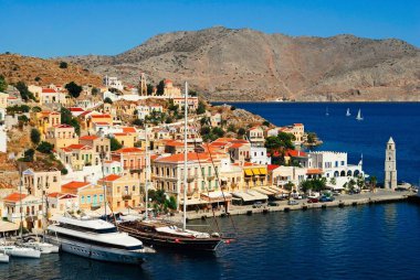 Yunanistan, Suriye adası, Suriye manzarası.