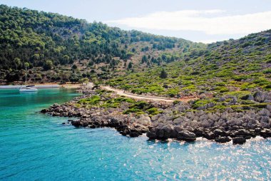 Yunanistan, Suriye manzarası, Dodecanese adalarından biri..