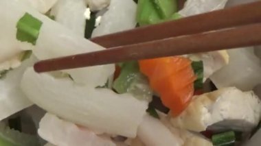 Yemekte et, fasulye, sebze