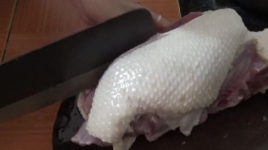 Kaz eti işleme ve pişirme